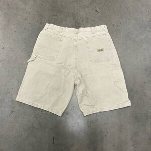 Y2K wrangler cream carpenter‎ shorts